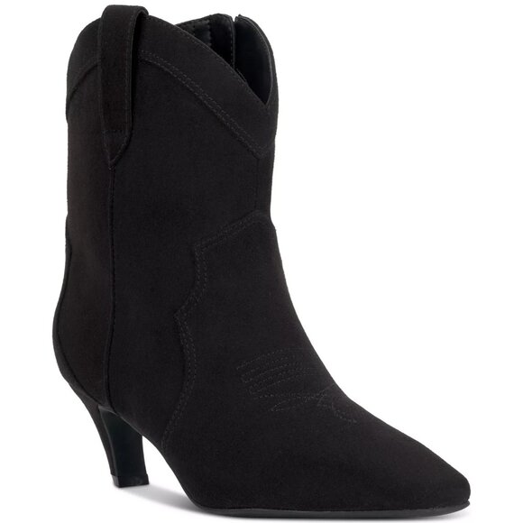 I.N.C. International Concepts Secia Western Booties Black Sz 7.5 MSRP $129 - Picture 1 of 1